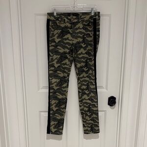Forever 21 Camouflage Pants with Black Accents